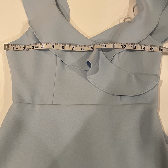 NWOT BCBG MAXAZARIA  ASYMMETRICAL RUFFLE Hem - Picture 10 of 16